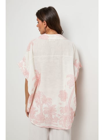 Lin Passion Hemd in Hellrosa
