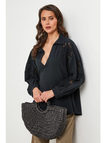 Lin Passion Bluse in Schwarz