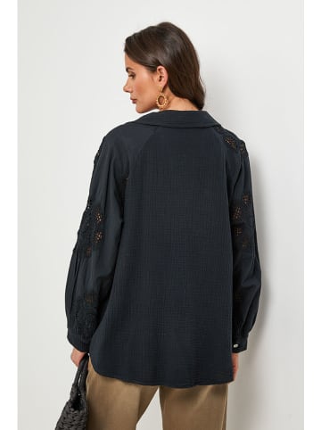 Lin Passion Bluse in Schwarz