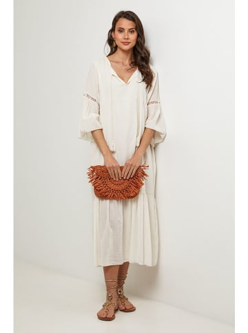 Lin Passion Kleid in Creme