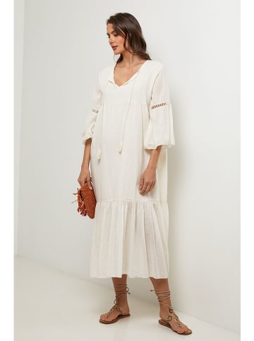 Lin Passion Jurk crème