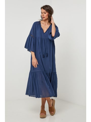 Lin Passion Kleid in Dunkelblau