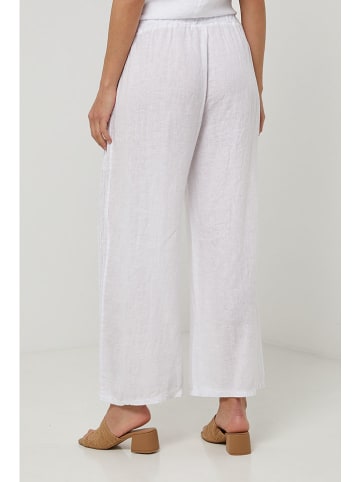 Lin Passion Leinen-Hose in Weiß