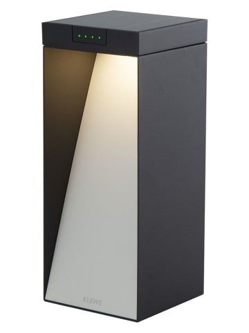 lumisky LED-Solar-Außenleuchte ''Milio Side'' in Schwarz - (B)14,5 x (H)35 x (T)14,5 cm