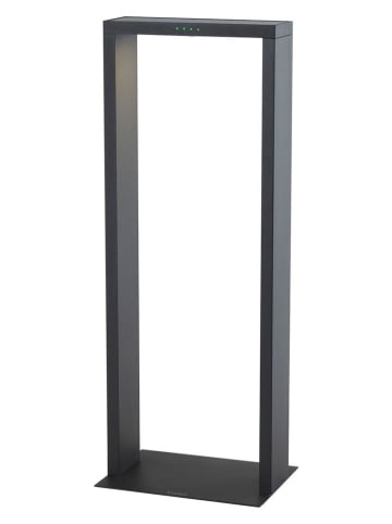 lumisky LED-Solar-Außenleuchte ''Axis Maxi'' in Schwarz - (B)24,5 x (H)65 x (T)18 cm