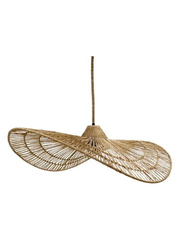 lumisky Lampa wisząca "Marbella" w kolorze jasnobrązowym - 62,5 x 14 x 52,5 cm