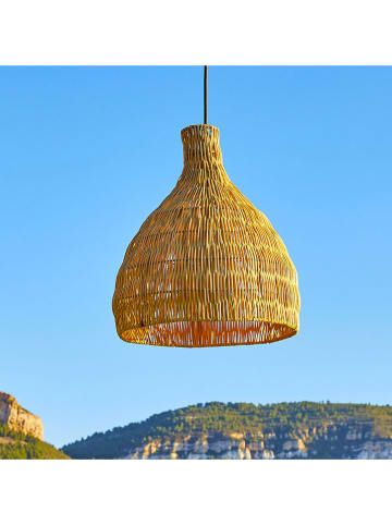 lumisky Lampa wisząca "Bella" w kolorze jasnobrązowym - wys. 38 x Ø 33 cm