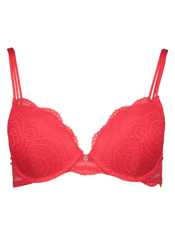 LASCANA Biustonosz push-up "Kira" w kolorze czerwonym