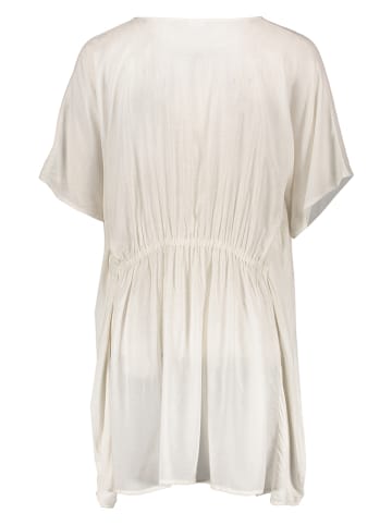 LASCANA Tuniek "Palmen" wit