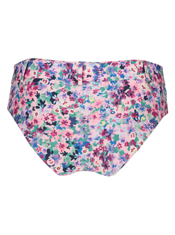 s.Oliver Bikini-Hose "Scatter" in Rosa/ Blau
