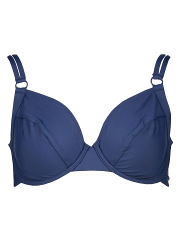 s.Oliver Bikini-Oberteil "Scatter" in Dunkelblau