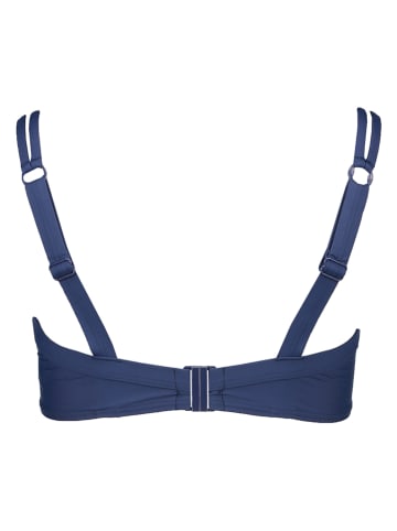 s.Oliver Bikini-Oberteil "Scatter" in Dunkelblau