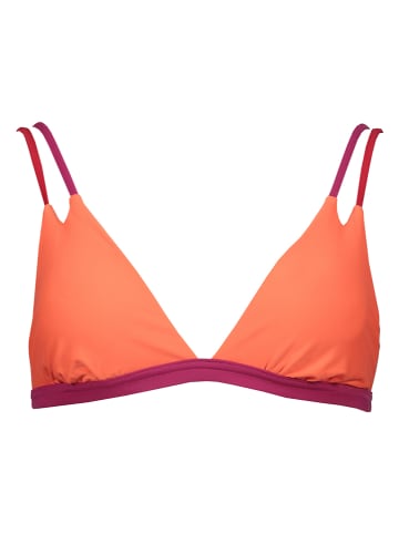 s.Oliver Bikini-Oberteil "Yella" in Orange/ Pink