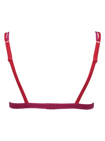 s.Oliver Bikini-Oberteil "Yella" in Orange/ Pink