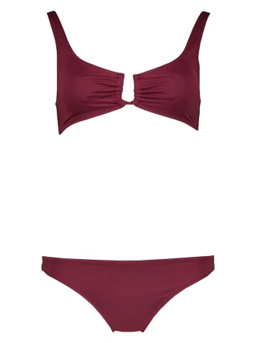 s.Oliver Bikini "Solo" w kolorze bordowym