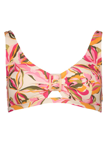 s.Oliver Biustonosz bikini "Bauhinia" w kolorze kremowo-różowym