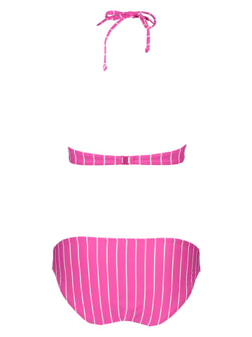 Vivance Bikini "Suru" w kolorze różowo-białym