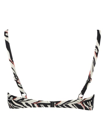 s.Oliver Bikinitop "Zebra" zwart/crème