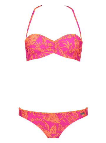 Venice Beach Bikini "Kensi" roze/oranje