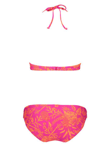 Venice Beach Bikini "Kensi" w kolorze różowo-pomarańczowym