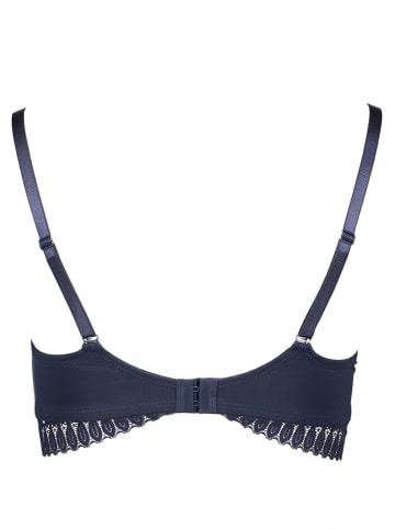 LASCANA Biustonosz w kolorze granatowym