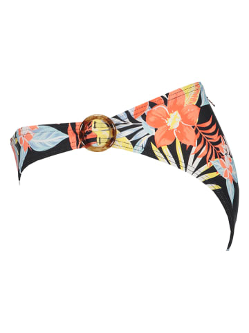 s.Oliver Figi bikini "Marika" w kolorze czarno-pomarańczowym