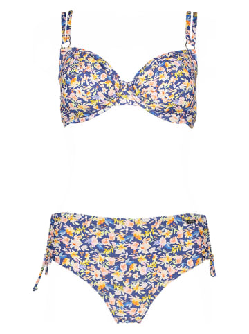 Buffalo Bikini "Tara" blauw/geel