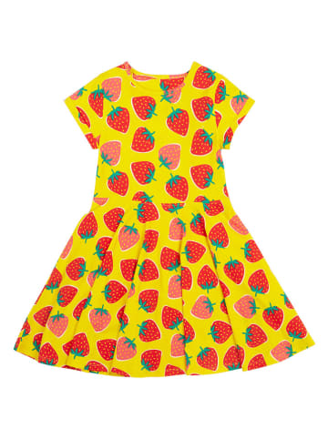 Frugi Kleid "Spring Skater" in Gelb/ Rot
