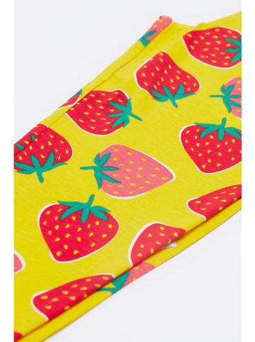 Frugi Leggings "Libby" in Gelb/ Rot