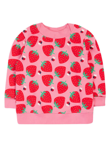 Frugi Pullover "Easy One" in Rosa/ Rot