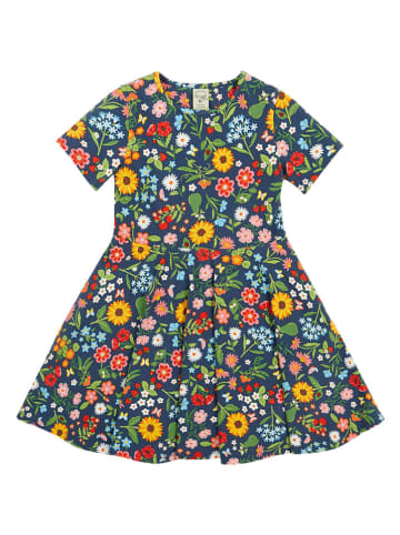 Frugi Kleid "Sunshine Skater" in Dunkelblau/ Grün