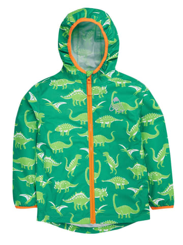 Frugi Regenjacke "Dino-Roar!" in Grün