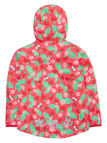 Frugi Regenjacke "Strawberries" in Rot/ Grün