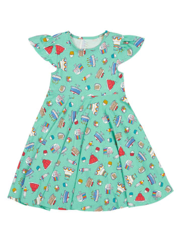 Frugi Kleid "Morwenna" in Mint/ Rot
