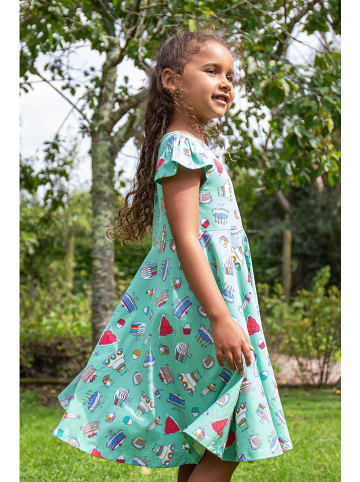 Frugi Jurk "Morwenna" mintgroen/rood