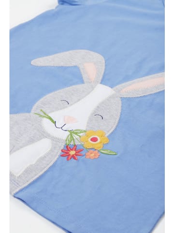 Frugi Koszulka "Cassia" w kolorze błękitno-szarym