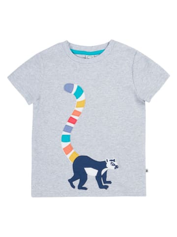 Frugi Shirt "Carsen" in Grau/ Dunkelblau