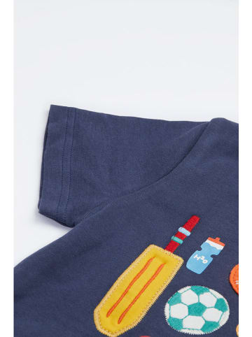 Frugi Koszulka "Carsen" w kolorze granatowym