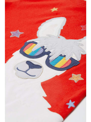 Frugi Shirt "Carsen" in Rot/ Weiß
