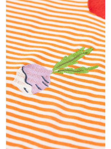 Frugi Shirt "Camille" oranje/wit