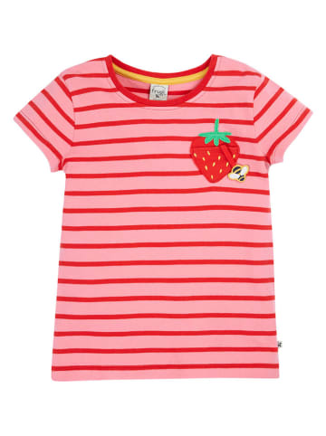 Frugi Shirt "Camille" in Rot/ Rosa