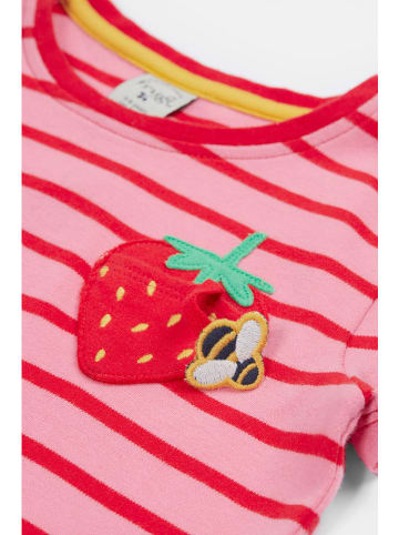 Frugi Shirt "Camille" in Rot/ Rosa