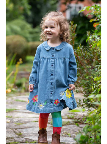 Frugi Jeans-Kleid "Emma" in Blau