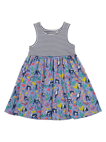 Frugi Kleid "Holiday" in Blau/ Dunkelblau/ Weiß
