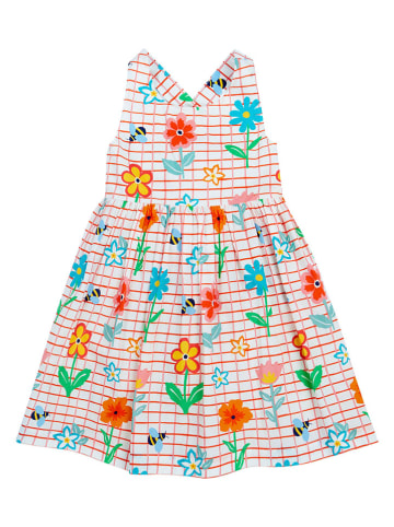 Frugi Kleid "Delphi" in Rot/ Türkis/ Weiß