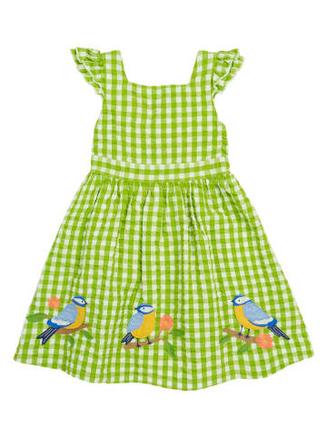 Frugi Kleid "Zaria" in Weiß/ Grün