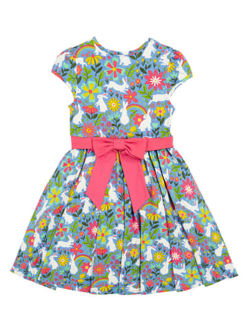 Frugi Kleid "Issey" in Pink/ Hellblau/ Grün