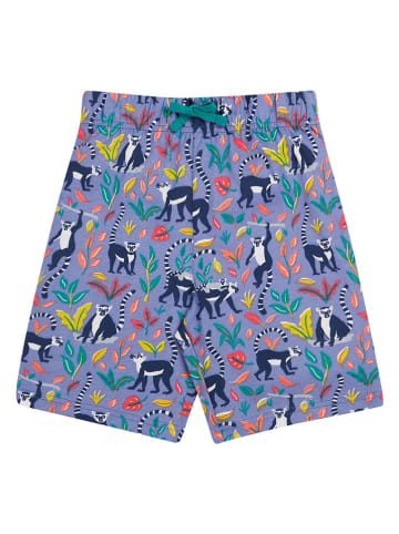 Frugi Shorts "Lemur" in Blau/ Gelb