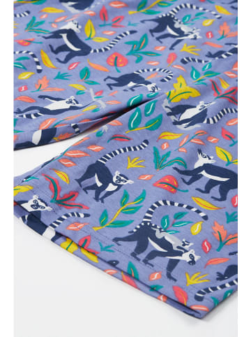 Frugi Short "Lemur" blauw/geel