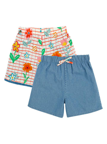 Frugi Wendeshorts "Marigold" in Blau/ Rot/ Weiß